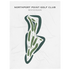 Northport Point Golf Club, Michigan - Printed Golf Courses
