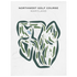Northwest Golf Course, Maryland - Printed Golf Courses
