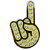 Number 1 Hand Gesture Crystal Ball Marker &amp; Hat Clip by ReadyGOLF