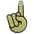 Number 1 Hand Gesture Crystal Ball Marker &amp; Hat Clip by ReadyGOLF