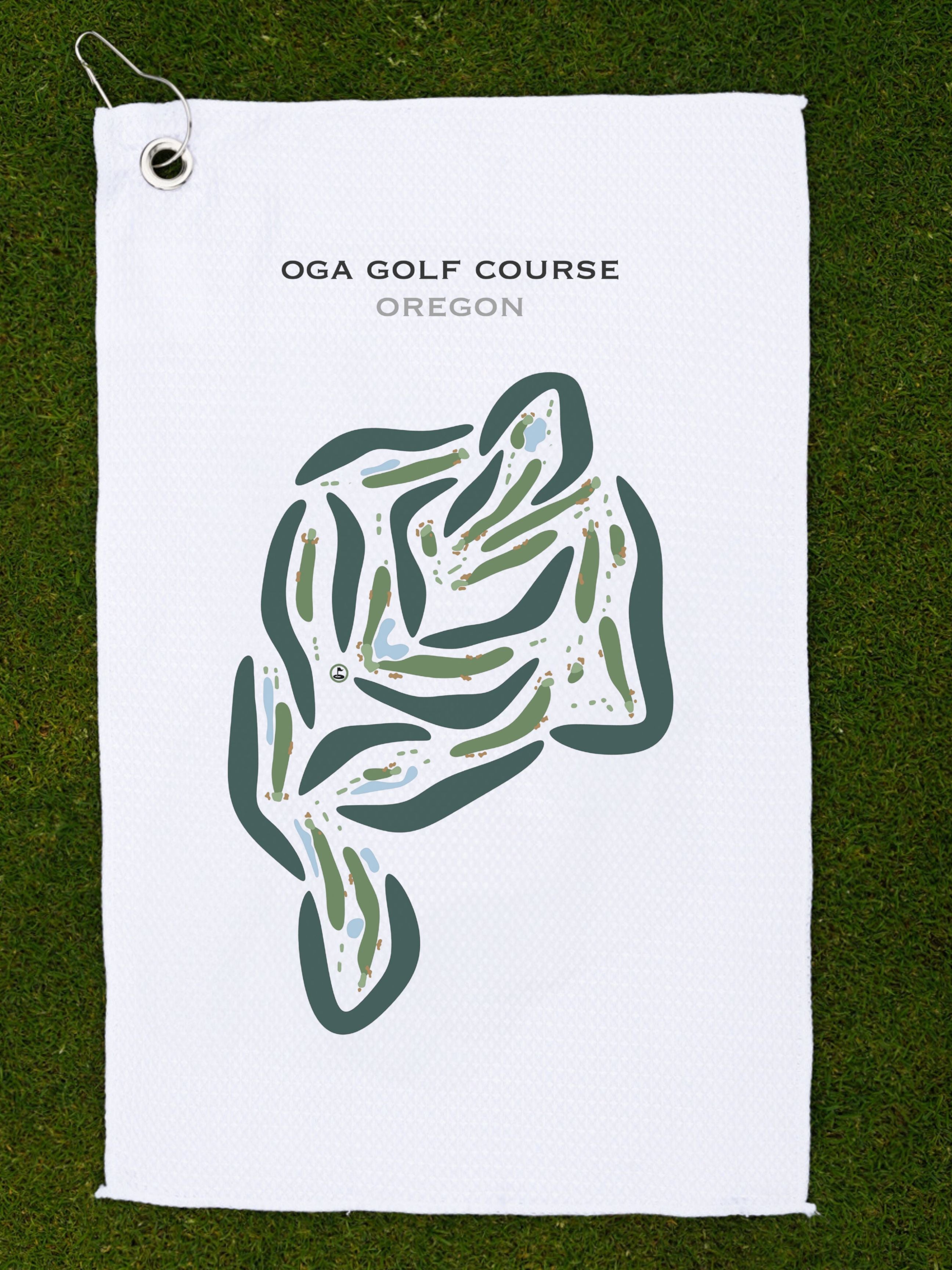 OGA Golf Course, Oregon - Printed Golf Courses