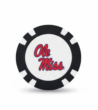 Ole Miss Rebels Officially Licensed Poker Chip Ball Marker