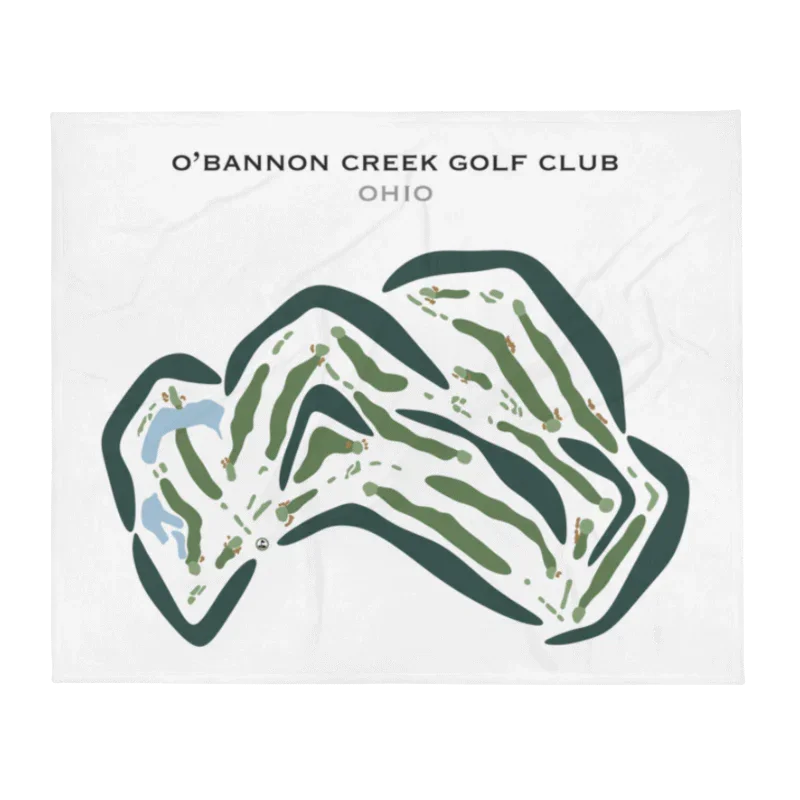 O'Bannon Creek Golf Club, Ohio - Printed Golf Course
