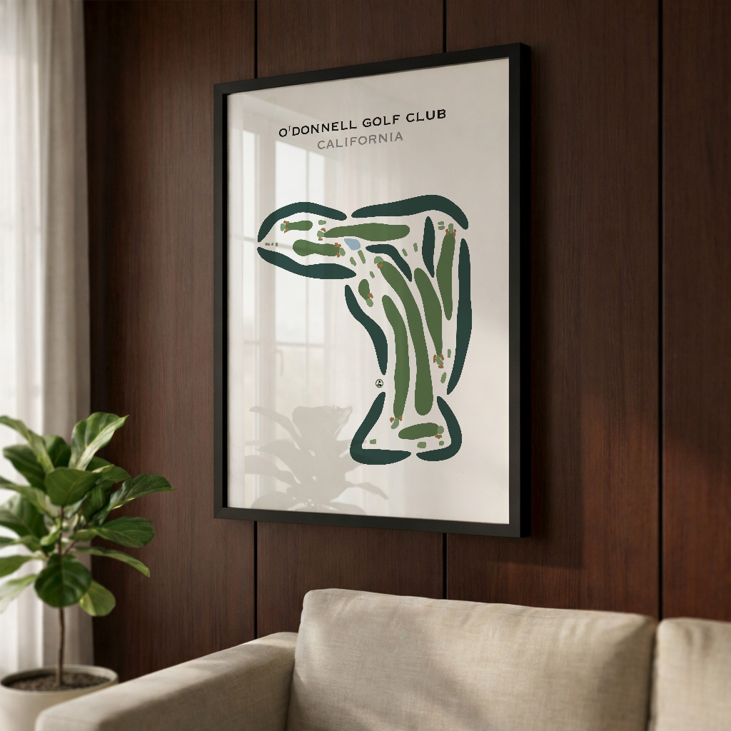 O'Donnell Golf Club, California - Printed Golf Courses