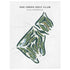 Oak Creek Golf Club, California - Printed Golf Courses