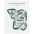Oak Glen Golf Course, Illinois - Printed Golf Courses