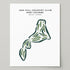Oak Hill Country Club East Course, New York - Printed Golf Courses