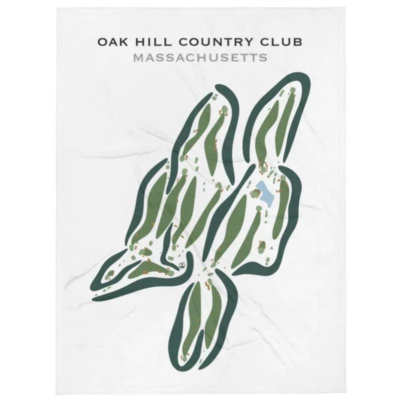 Oak Hill Country Club, Massachusetts - Printed Golf Courses