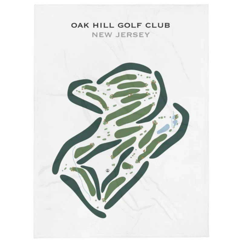 Oak Hill Golf Club, New Jersey - Printed Golf Course