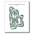 Oak Hills Country Club, Texas - Printed Golf Courses