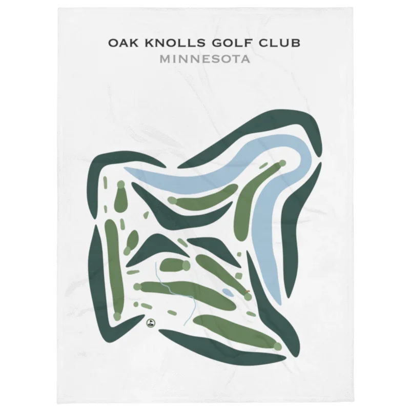 Oak Knolls Golf Club, Minnesota - Printed Golf Courses