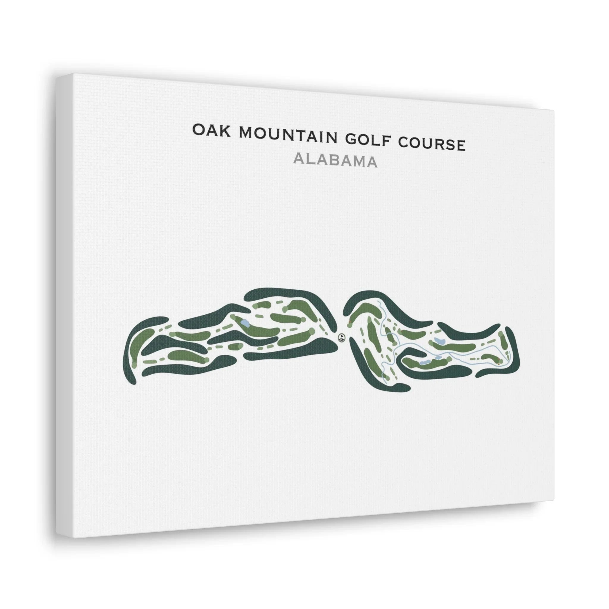 Oak Mountain Golf Course, Alabama - Printed Golf Course