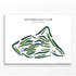 Oak Ridge Golf Club, Michigan - Printed Golf Course
