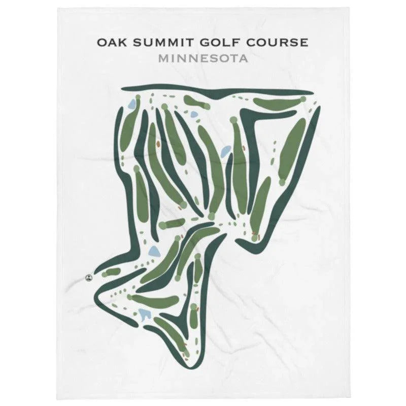 Oak Summit Golf Course, Minnesota - Printed Golf Courses