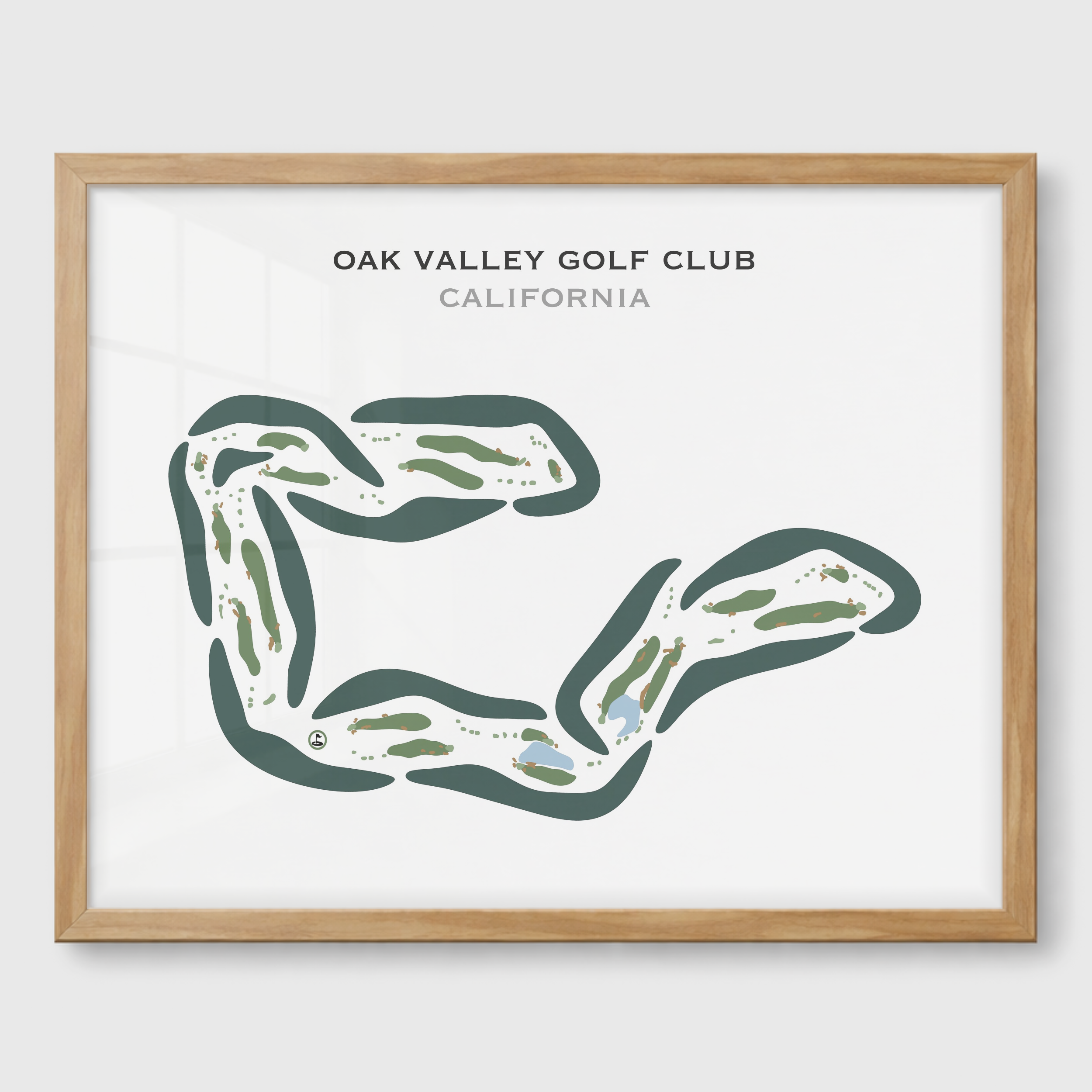 Oak Valley Golf Club, California - Printed Golf Courses