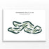 Oakbrook Golf Club, Washington - Printed Golf Courses