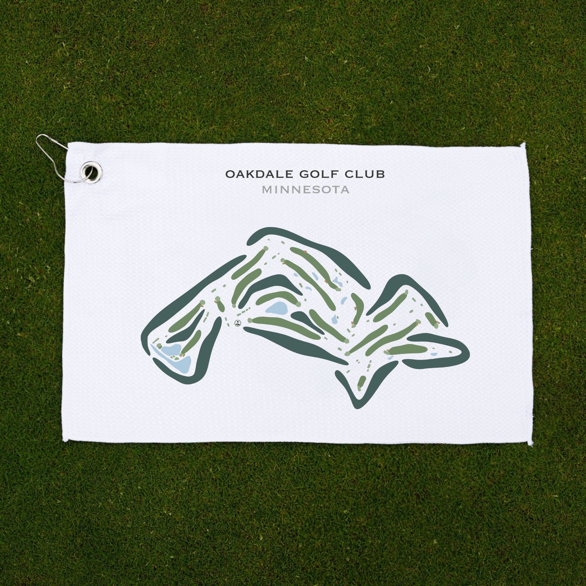 Oakdale Golf Club, Minnesota - Printed Golf Courses