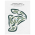 Oakdale Golf and Country Club, California - Printed Golf Courses