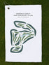 Oakdale Golf and Country Club, California - Printed Golf Courses