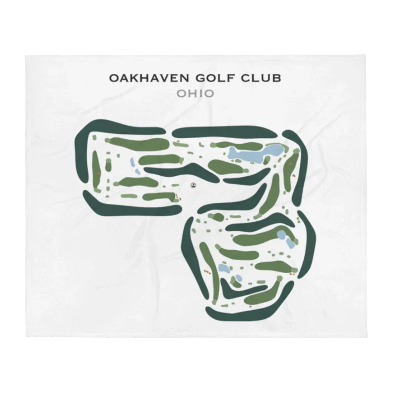 Oakhaven Golf Club, Ohio - Printed Golf Courses