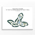 Oakleigh Course at The Villages Executive Golf Trail, Florida - Printed Golf Courses