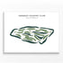 Oakmont Country Club, California - Printed Golf Courses