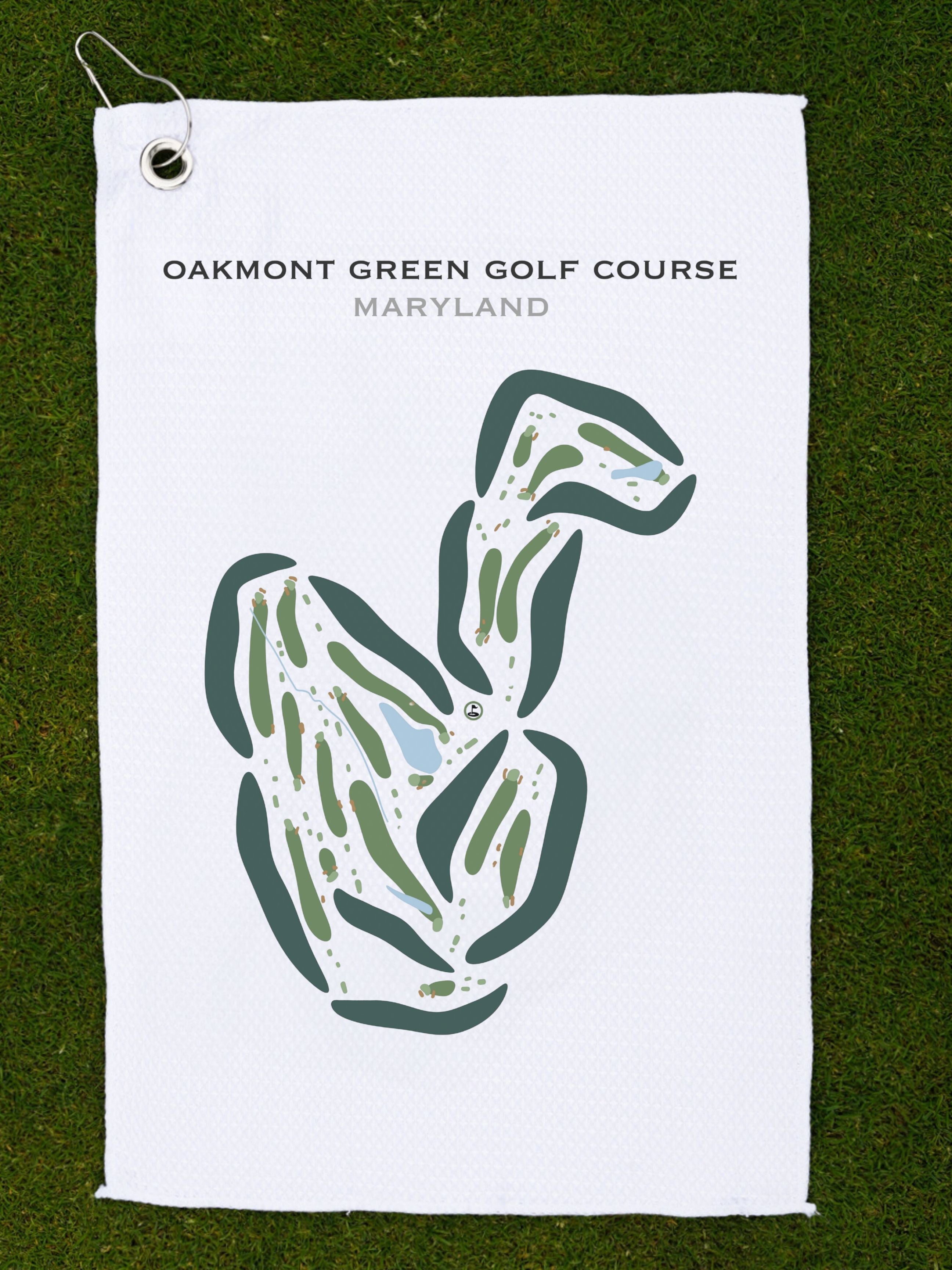 Oakmont Green Golf Course, Maryland - Printed Golf Courses
