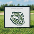 Oakmoore Golf Course, California - Printed Golf Courses