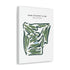 Oaks Country Club, Oklahoma - Printed Golf Courses