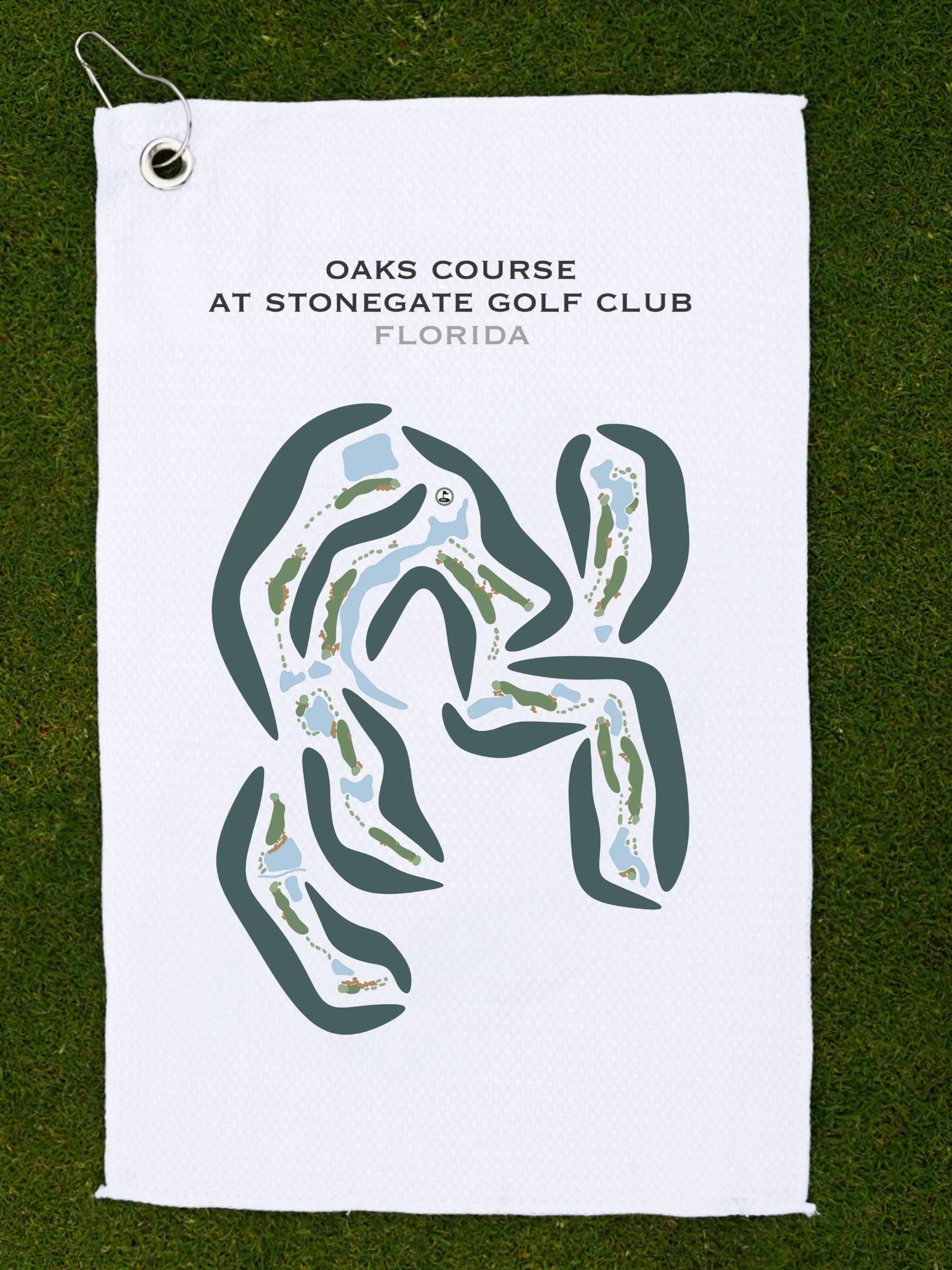 Oaks Course at Stonegate Golf Club, Florida - Printed Golf Courses