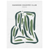 Oakwood Country Club, Ohio - Printed Golf Courses