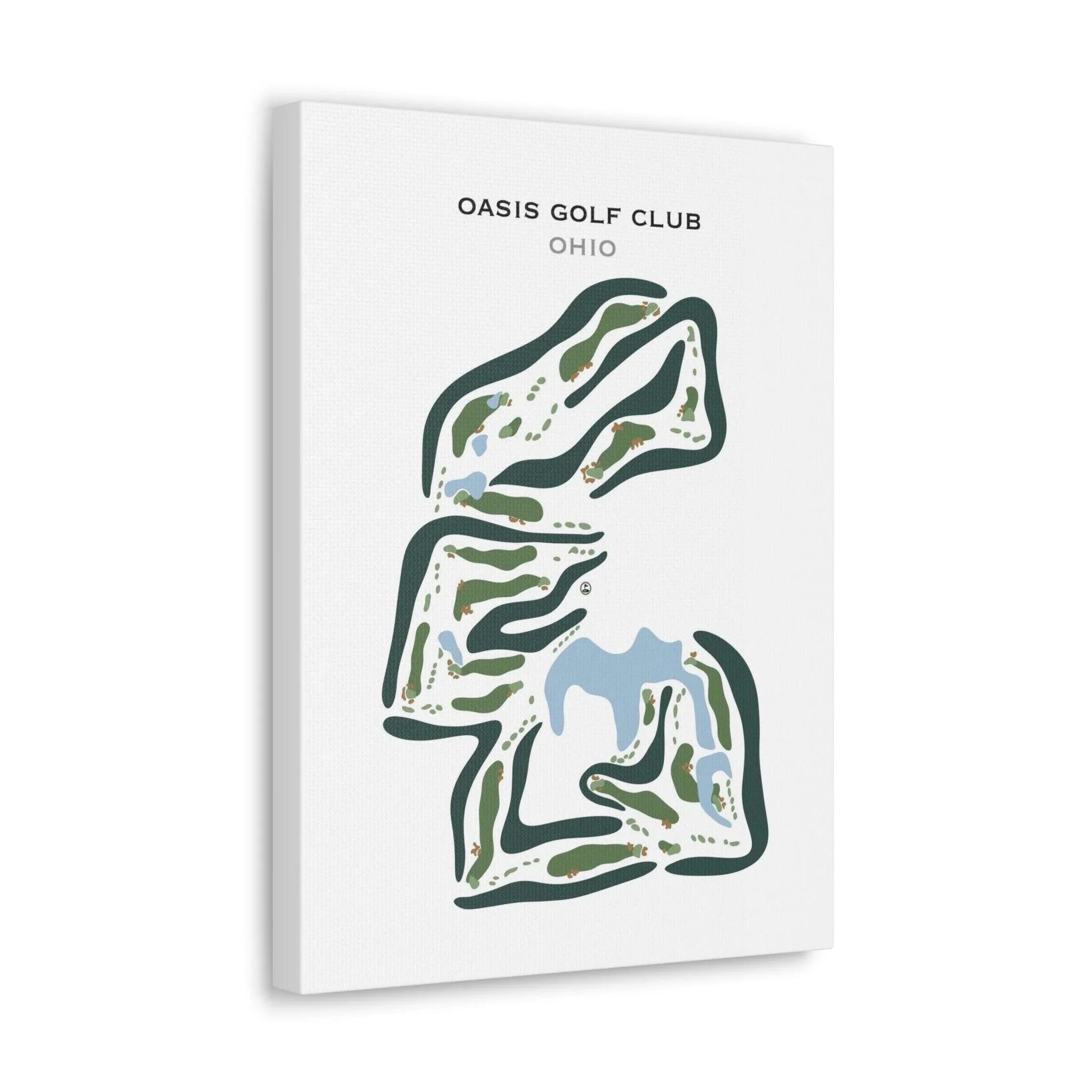 Oasis Golf Club, Ohio - Printed Golf Courses