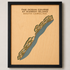The Ocean Course at Kiawah Island, South Carolina - Printed Golf Courses