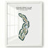 Ocean Reef Club Dolphin Course, Florida - Printed Golf Courses