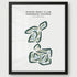 Ocean Reef Club Hammock Course, Florida - Printed Golf Courses