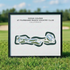 Ocean Course at Fairbanks Ranch Country Club, California - Printed Golf Courses