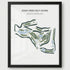 Ocean Creek Golf Course, South Carolina - Printed Golf Course