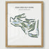 Ocean Creek Golf Course, South Carolina - Printed Golf Course