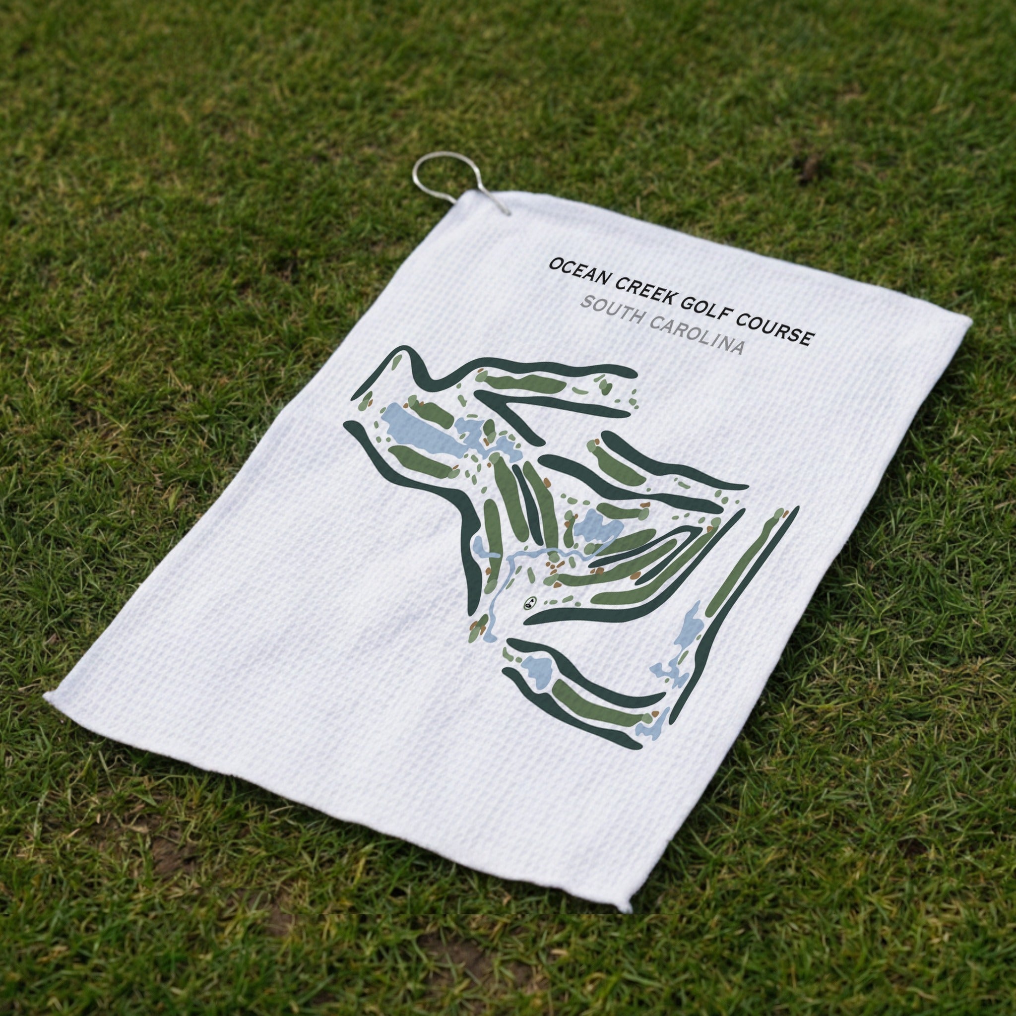Ocean Creek Golf Course, South Carolina - Printed Golf Course
