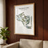 Ocean Creek Golf Course, South Carolina - Printed Golf Course