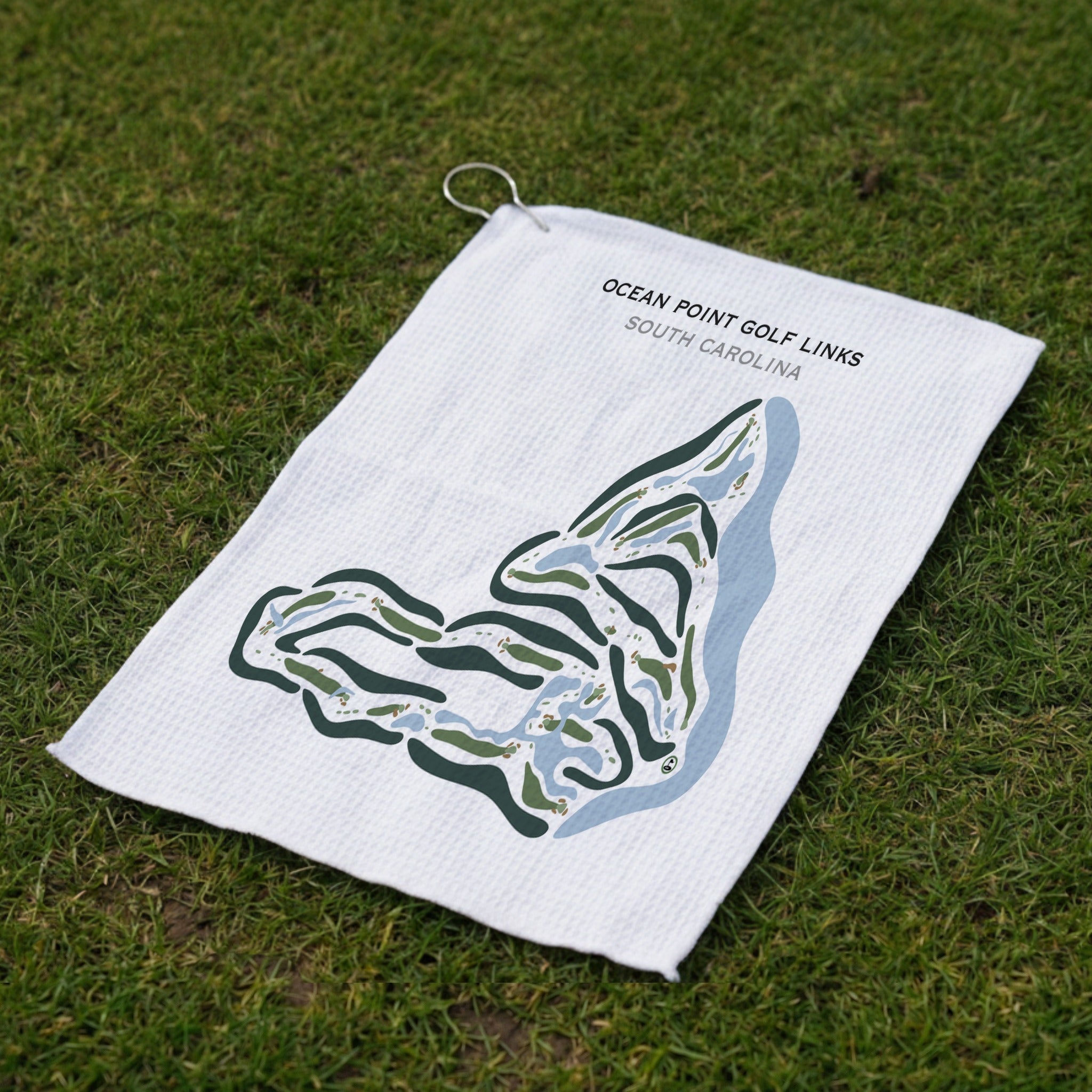 Ocean Point Golf Course, South Carolina - Printed Golf Courses