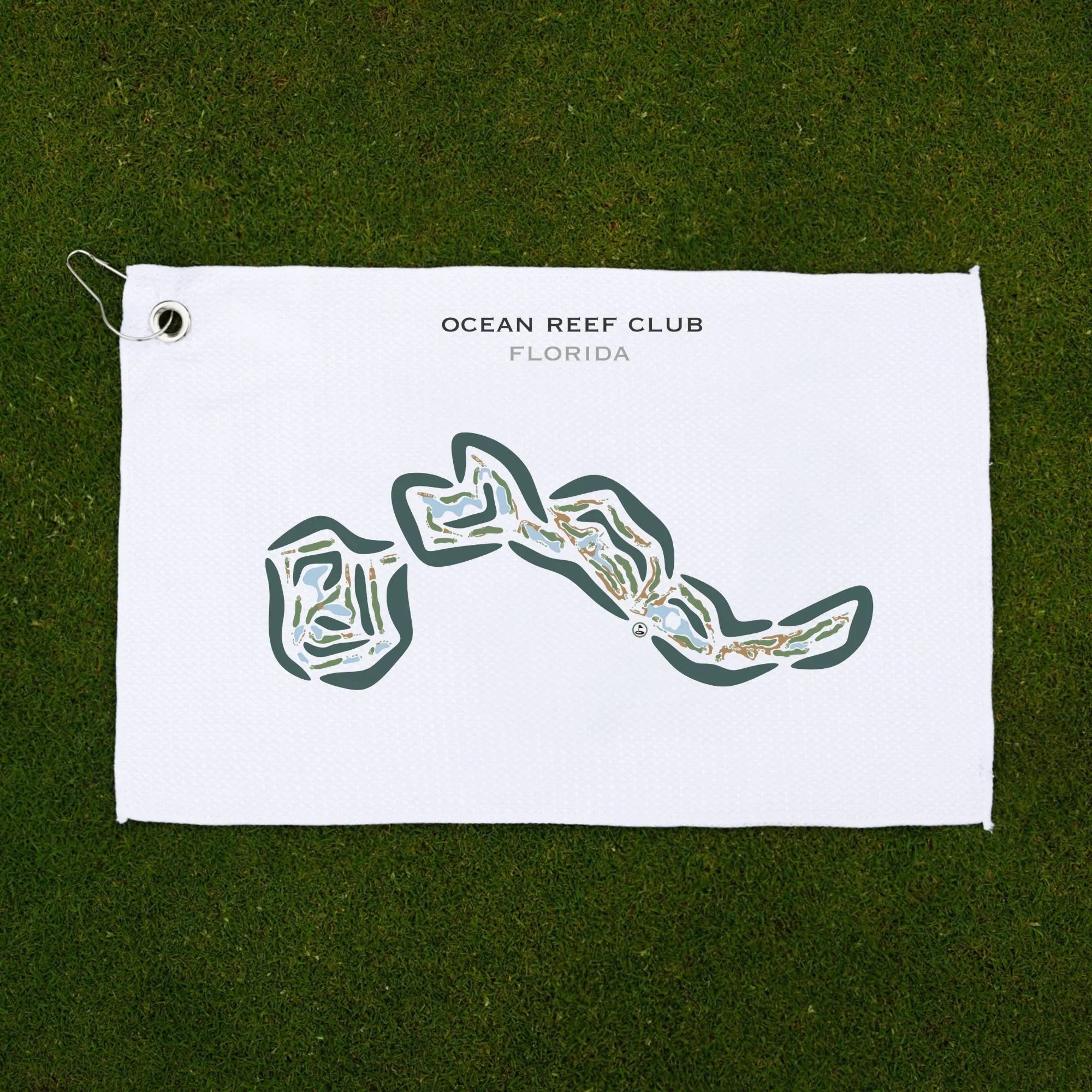 Ocean Reef Club, Florida - Printed Golf Courses