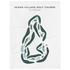 Ocean Village Golf Course, Florida - Printed Golf Courses