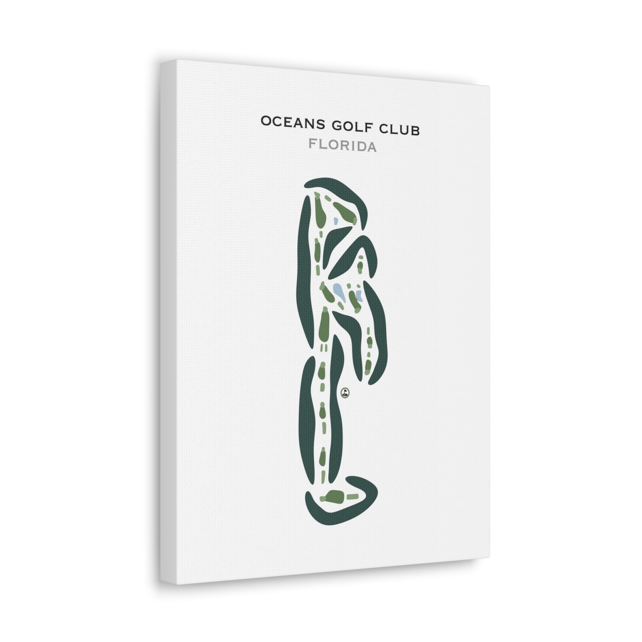 Oceans Golf Club, Florida - Printed Golf Courses