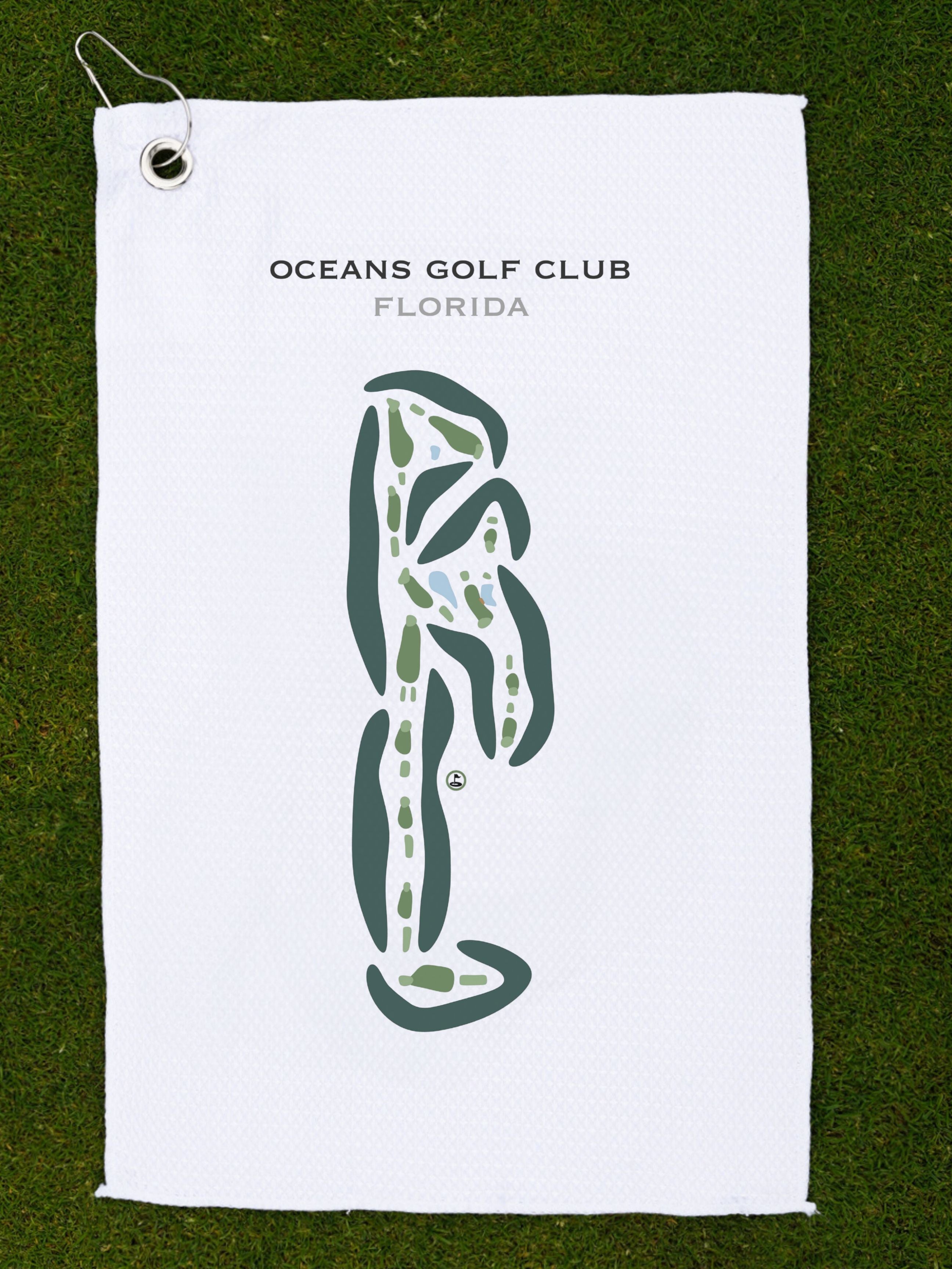 Oceans Golf Club, Florida - Printed Golf Courses