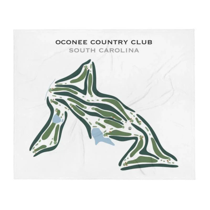 Oconee Country Club, South Carolina - Printed Golf Courses