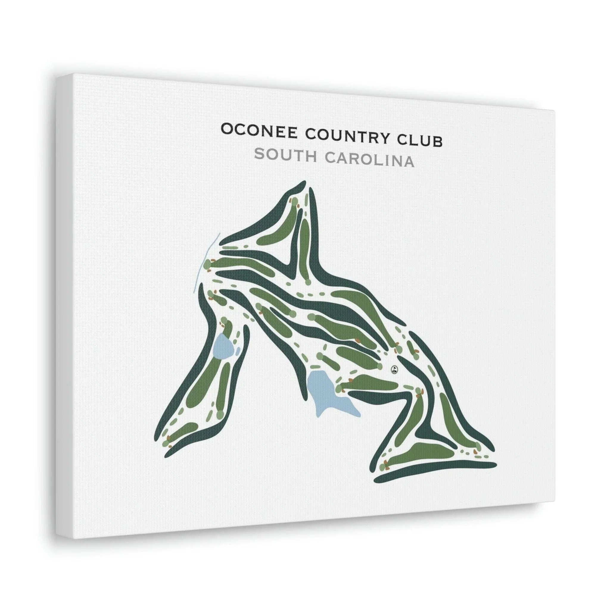 Oconee Country Club, South Carolina - Printed Golf Courses