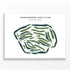 Oconomowoc Golf Club, Wisconsin - Printed Golf Courses