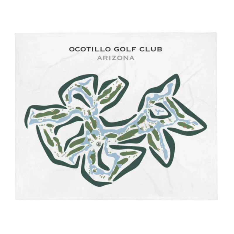 Ocotillo Golf Club, Arizona - Printed Golf Courses
