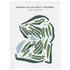 Odana Hills Golf Course, Wisconsin - Printed Golf Courses